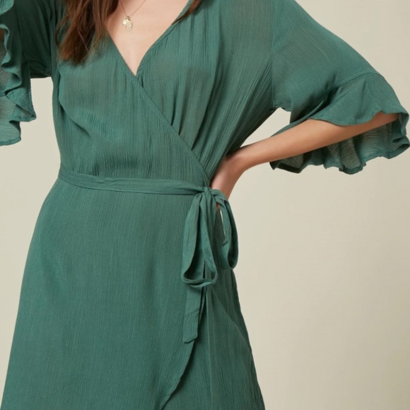 NWT GREEN O'NIELL MOLLY DRESS - Picture 8 of 10